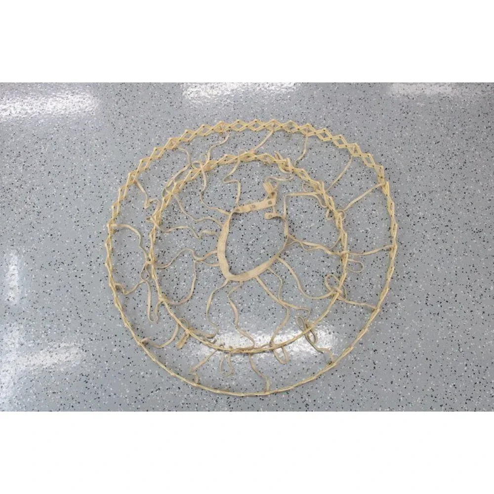 Vintage Collapsible Hoop Skirt Caged Crinoline Frame Belle O' the Ball with Case - Picture 9 of 17